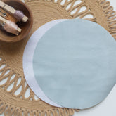 Pre-Cut Circle Fabric Bundles, Extra Fabric for Kit, 8.5” - Abide Embroidery Co.