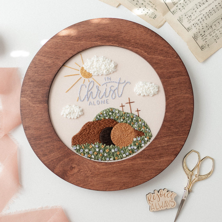 6” Hoop Frame (Modern Hoopla) - Abide Embroidery Co.