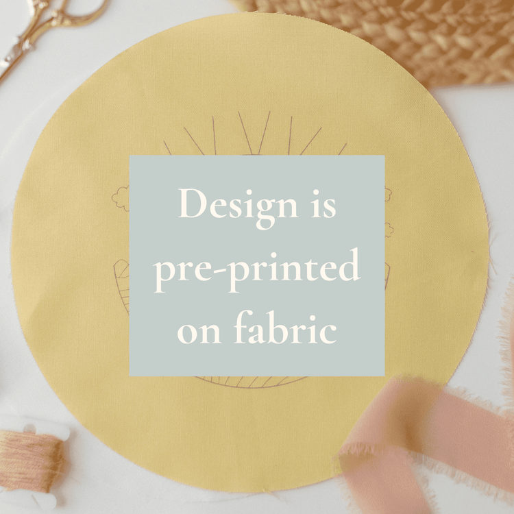 Easter 2026 Embroidery Fabric Bundle – John 16:33 Take Heart Stitch-Along | Abide Embroidery Co.