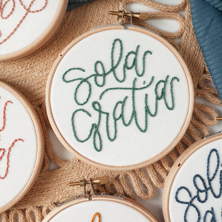 “5 Solas” Embroidery Kit - Abide Embroidery Co.