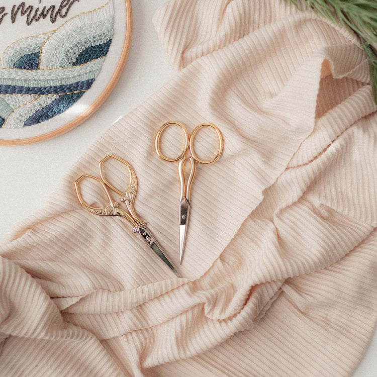Small Embroidery Scissors for Precision Thread Cutting | Abide Embroidery Co.