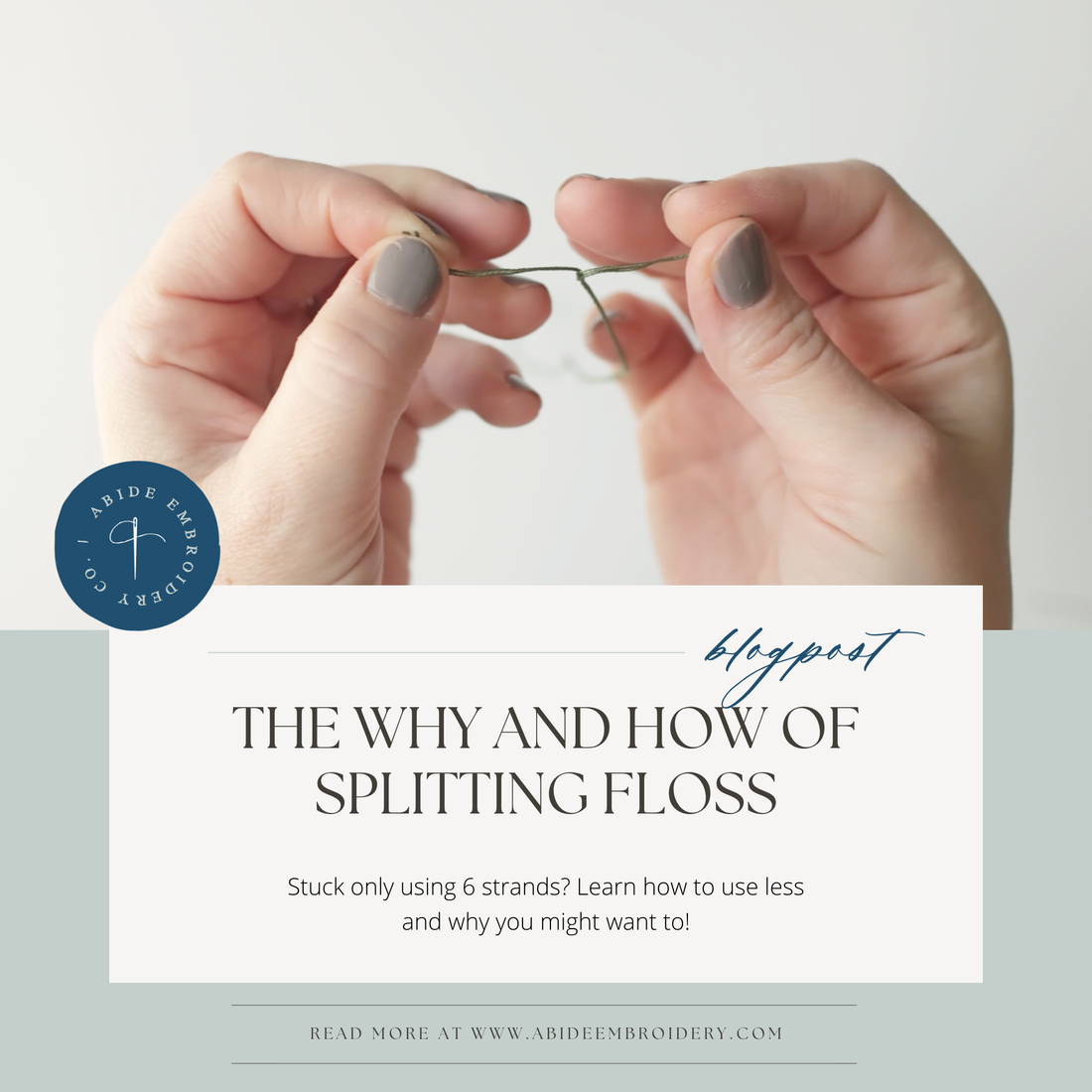 The Why and How of Splitting Floss 🪡
