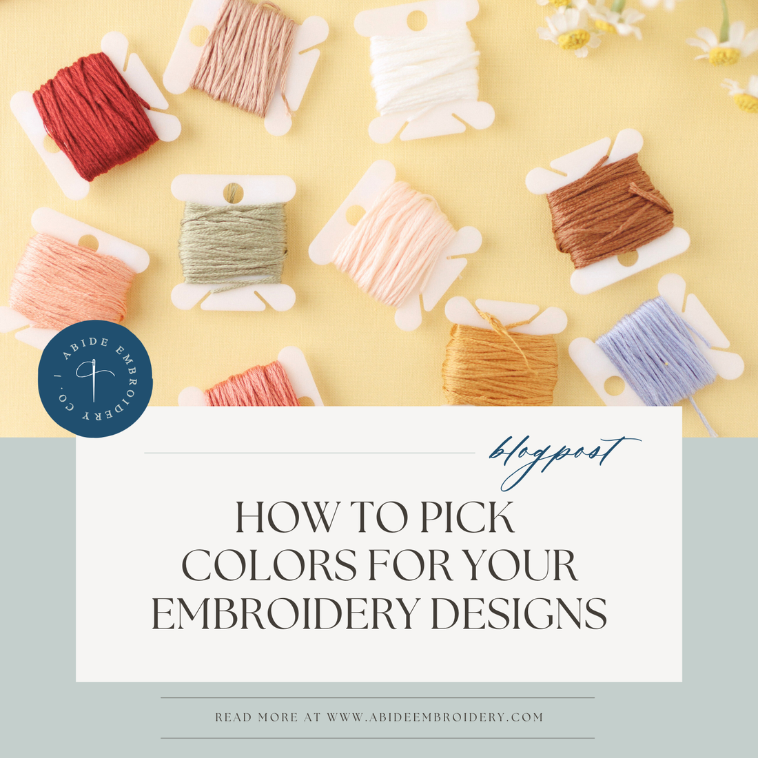 How to Pick Colors for Your Embroidery Designs