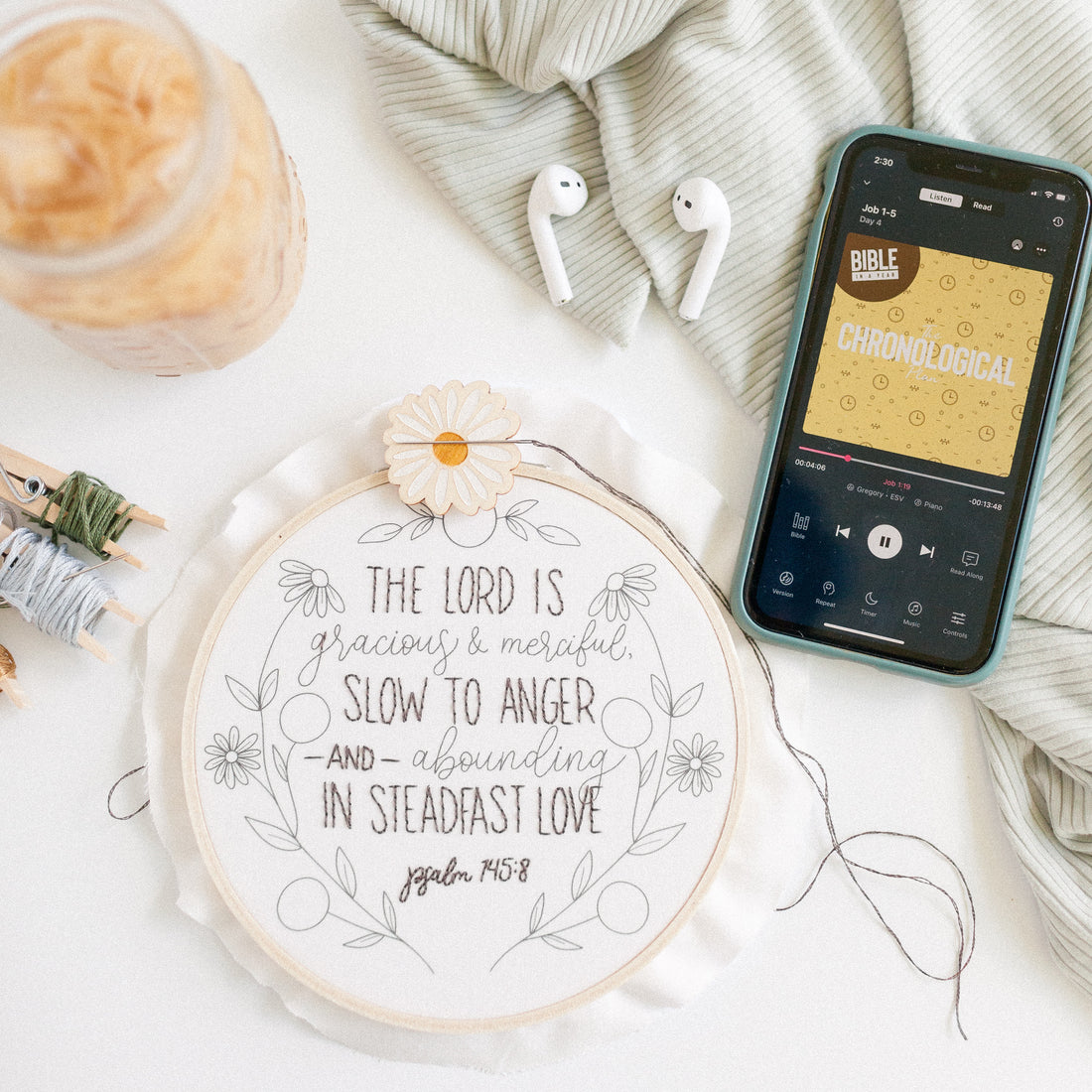 3 Things To Do While You Stitch—Listen (1/3) 🎧