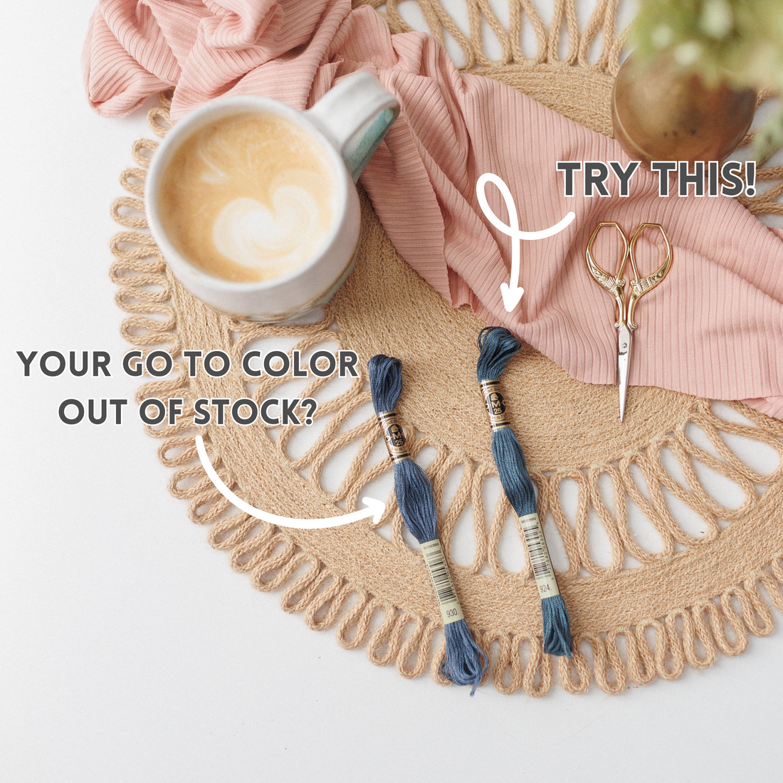 DMC Embroidery Floss Out of Stock – What to Do When Colors Are Unavailable | Abide Embroidery Co.
