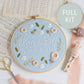 Bless the Lord O My Soul Psalm 103:1 Scripture Embroidery Kit – Gift for Christian Women | Abide Embroidery Co.
