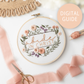 Abide in Christ John 15:4 Scripture Embroidery PDF – Signature Design | Abide Embroidery Co.