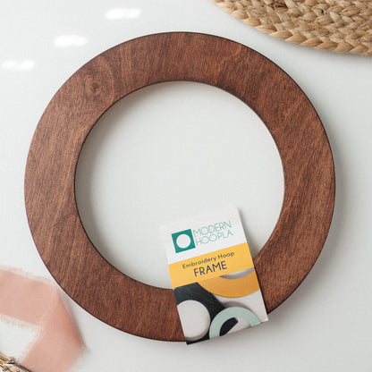 6 Inch Hoop Frames by Modern Hoopla for Displaying Finished Embroidery | Abide Embroidery Co.