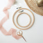 6 Inch High Quality Embroidery Hoop for Scripture Embroidery Projects | Abide Embroidery Co.
