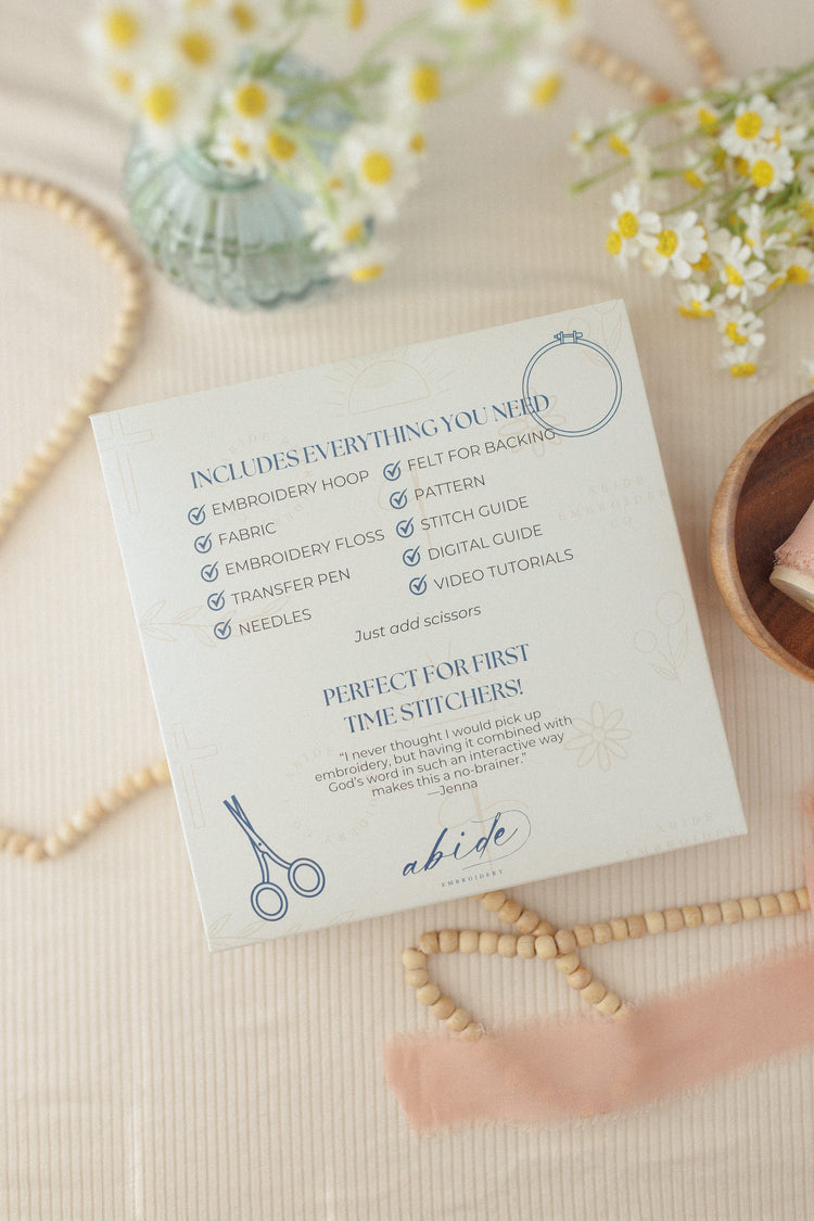 Ready-to-Gift Kit Boxes - Abide Embroidery Co.