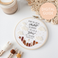 For to Us a Child Is Born Isaiah 9:6 Christmas Scripture Embroidery PDF | Abide Embroidery Co.
