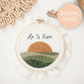 He Is Risen 2022 Easter Scripture Embroidery PDF – Resurrection Bible Verse Pattern | Abide Embroidery Co.