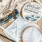 Fear Not Isaiah 41:10 Scripture Embroidery Kit – Gift for Christian Women | Abide Embroidery Co.