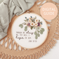 Though He Slay Me Yet Will I Hope In Him Job 13:15 Christian Embroidery PDF Pattern | Abide Embroidery Co.