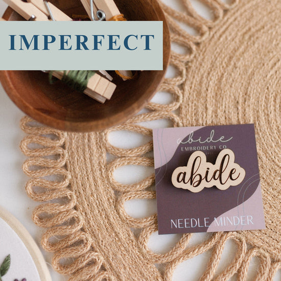 **IMPERFECT** Abide Magnetic Needle Minder, 2”x1” - Abide Embroidery Co.