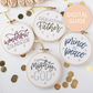 Names of Jesus Christmas Ornaments Isaiah 9:6 Scripture Embroidery PDF | Abide Embroidery Co.
