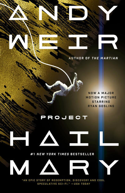 Project Hail Mary by Andy Weir, book cover