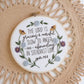 The Lord Is Gracious and Merciful Psalm 145:8 Beginner Embroidery Kit | Abide Embroidery Co.