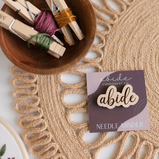 Abide Magnetic Needle Minder, 2”x1” - Abide Embroidery Co.