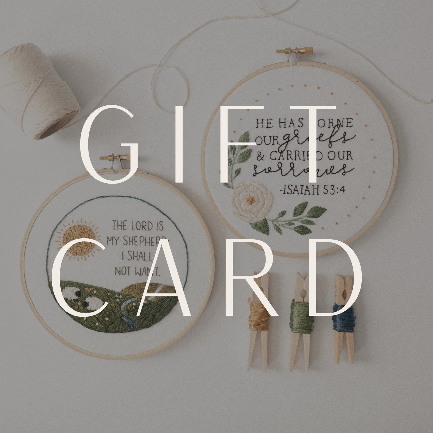Abide Embroidery Co. Gift Card - Abide Embroidery Co.